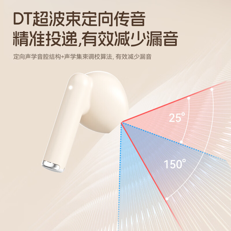 罗凡尼J08Pro真无线蓝牙耳机ANC主动降噪入耳式运动游戏低延迟高音质超长续航高清通话降噪学生礼物 冰川白【舒适佩戴/潮流百搭】 高配版|影院级99D环绕音/双核6.0芯片/长效续航