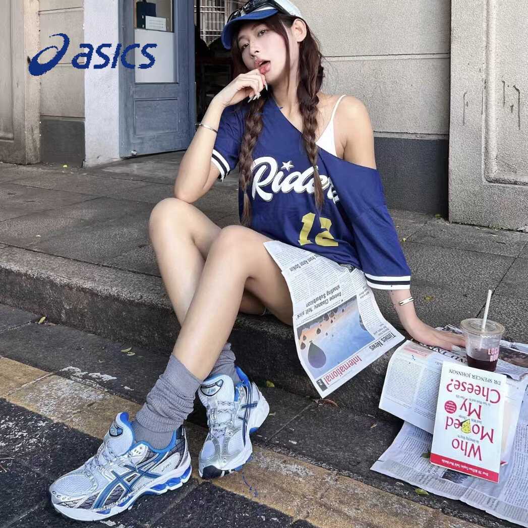 亚瑟士（asics）GEL-Nimbus 10.1男鞋女鞋百搭减震防滑透气夏季复古运动跑步鞋 1203A543-101 43.5