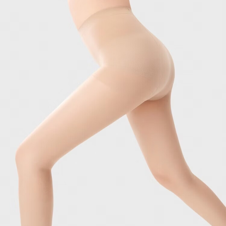 小野和子丝袜女薄款夏季防晒丝袜肉色美肤连裤袜光腿神器a1 【3件装】自然肤 超薄裸感实惠组合
