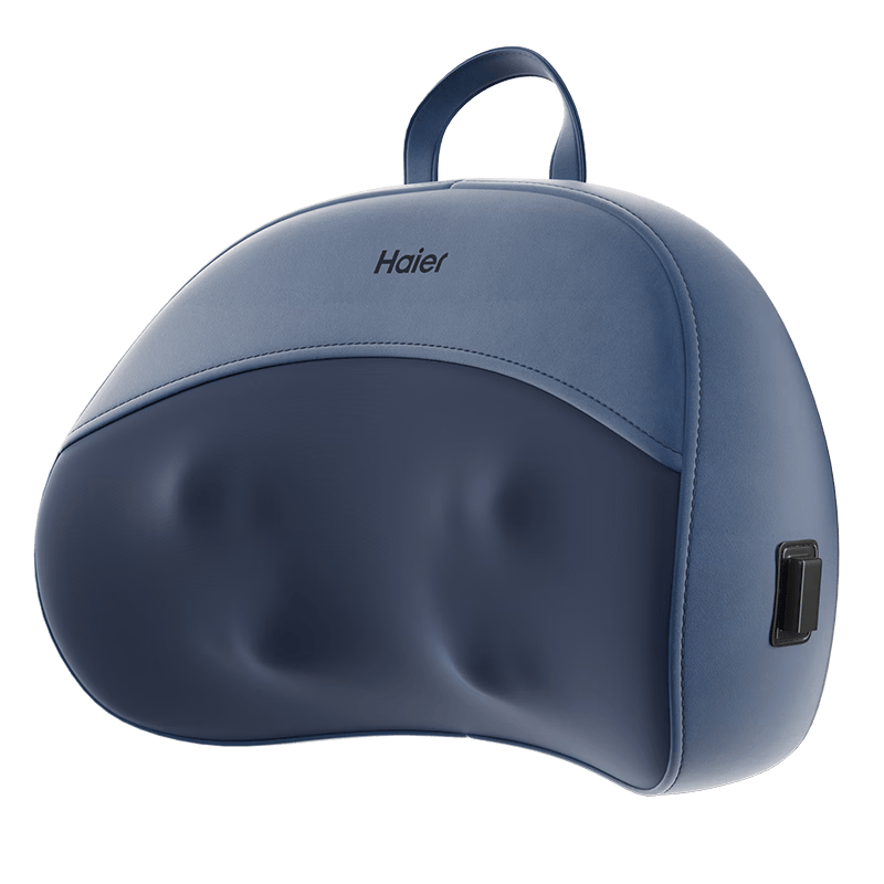 海尔（Haier）颈椎按摩器腰部按摩仪按摩枕头颈部肩颈背部按摩靠垫腿全身送父母长辈生日礼物HHZ-Y602L-Pro