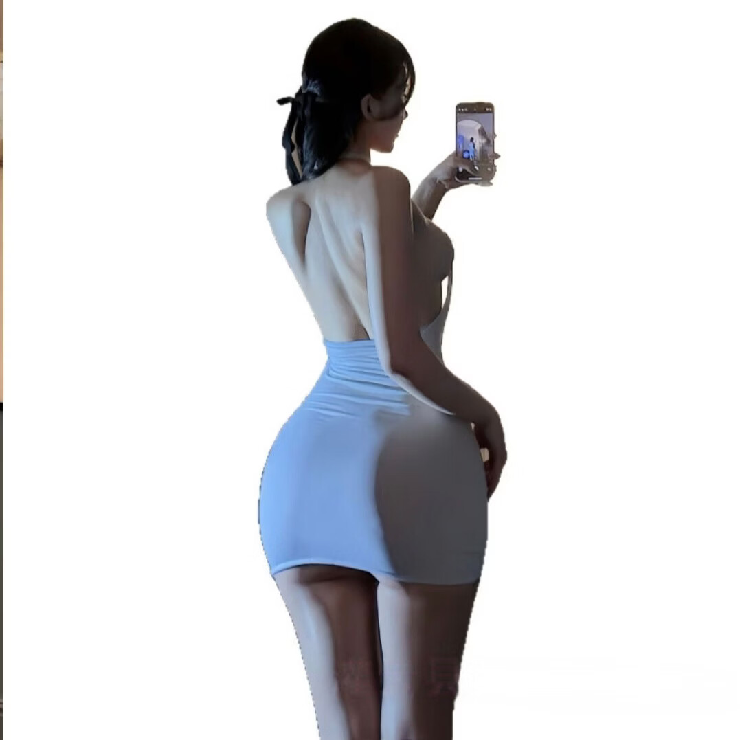 情趣内衣性感火辣秘书制服纯欲套装小胸免脱内衣套装 蓝色+白丝袜 蓝色+白网袜 均码