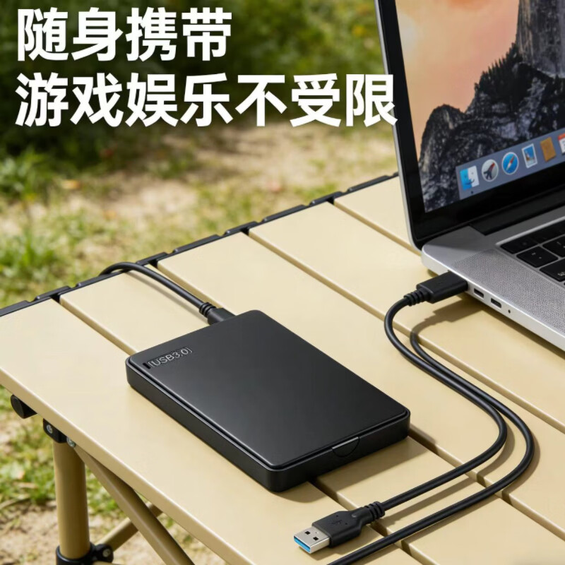 希捷同款便携式2.5寸移动游戏硬盘usb经典怀旧游戏几千款游戏免下载即插即玩大容量电脑笔记本通用 320GB 至尊款 几千款游戏 包售后