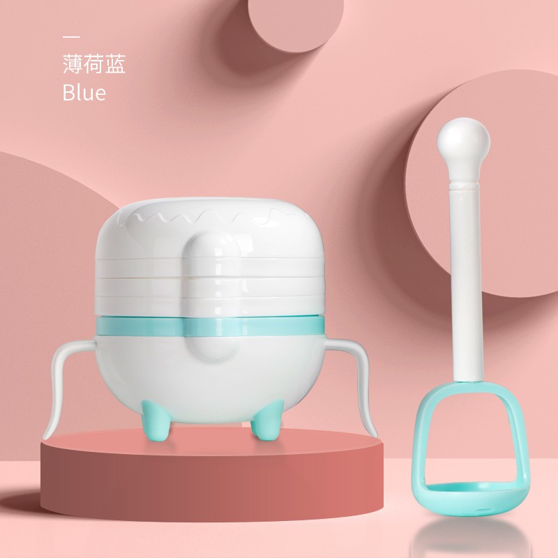 美帝亞嬰兒輔食機(jī)輔食研磨器研磨碗手動(dòng)果泥料理機(jī)套裝嬰兒寶寶輔食工具 升級(jí)款7件套(不含刀具)-藍(lán)色