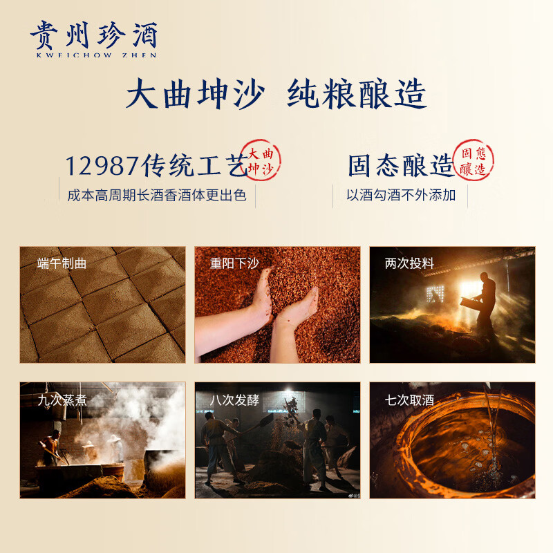 珍酒【中秋佳礼】珍三十收藏版 2023年出厂年份酒 酱香型白酒宴请送礼 53度 500mL 2瓶 2023年款*两瓶【送酒具】