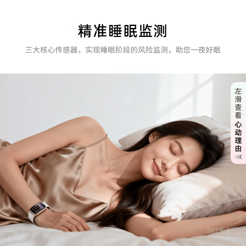 逸博士【医疗级】智能血压手表气泵式睡眠心率心电血糖血氧动态监测气囊腕部血压仪精准监测AI健康体检 砚池黑 官方至尊款