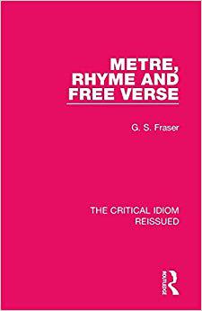 【预订】metre, rhyme and free verse