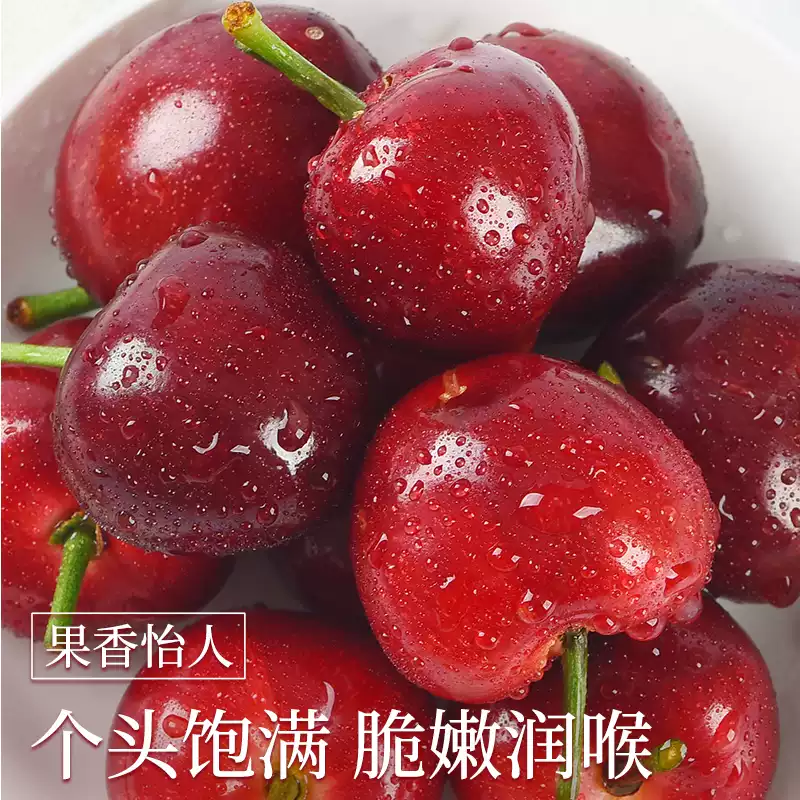 东鲜丰山东大樱桃国产车厘子 孕妇新鲜水果大樱桃水果礼盒组合整箱送礼 3斤丨朋友分享 实惠装果径22-26mm