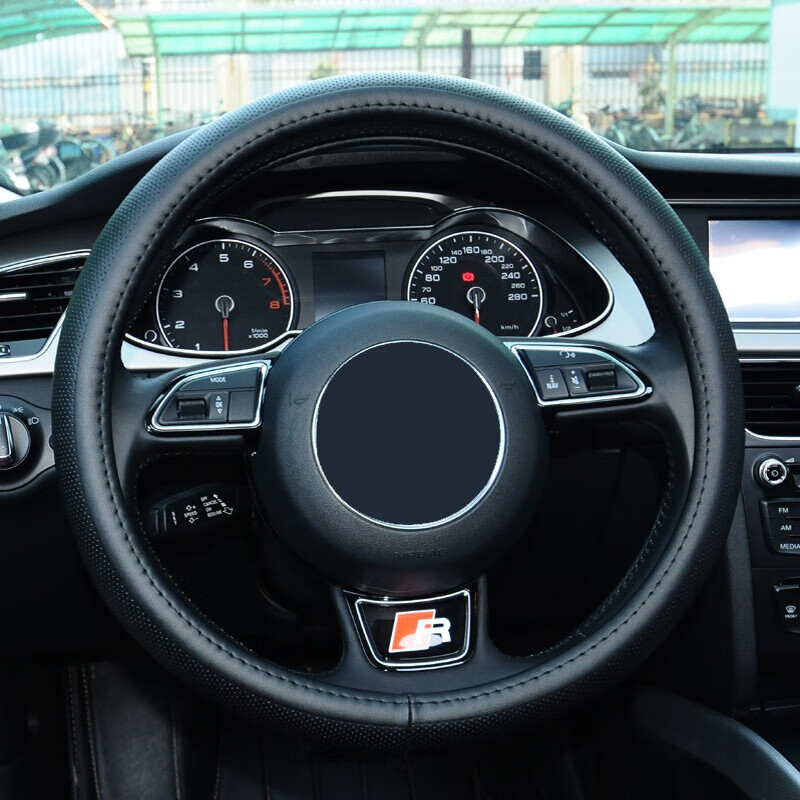 路尔卡  方向盘套 斯巴鲁 菲亚特 道奇专用牛皮把套 四季通用专车专用