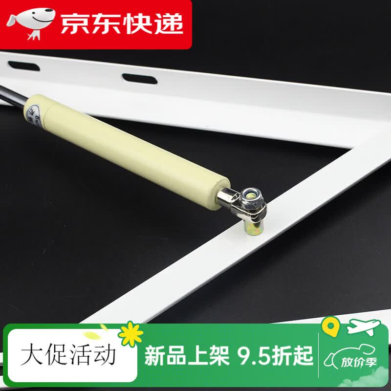 CLCEY床用液压支伸缩杆双人床气压杆床箱床板举升器榻 白色620MM(一副价)