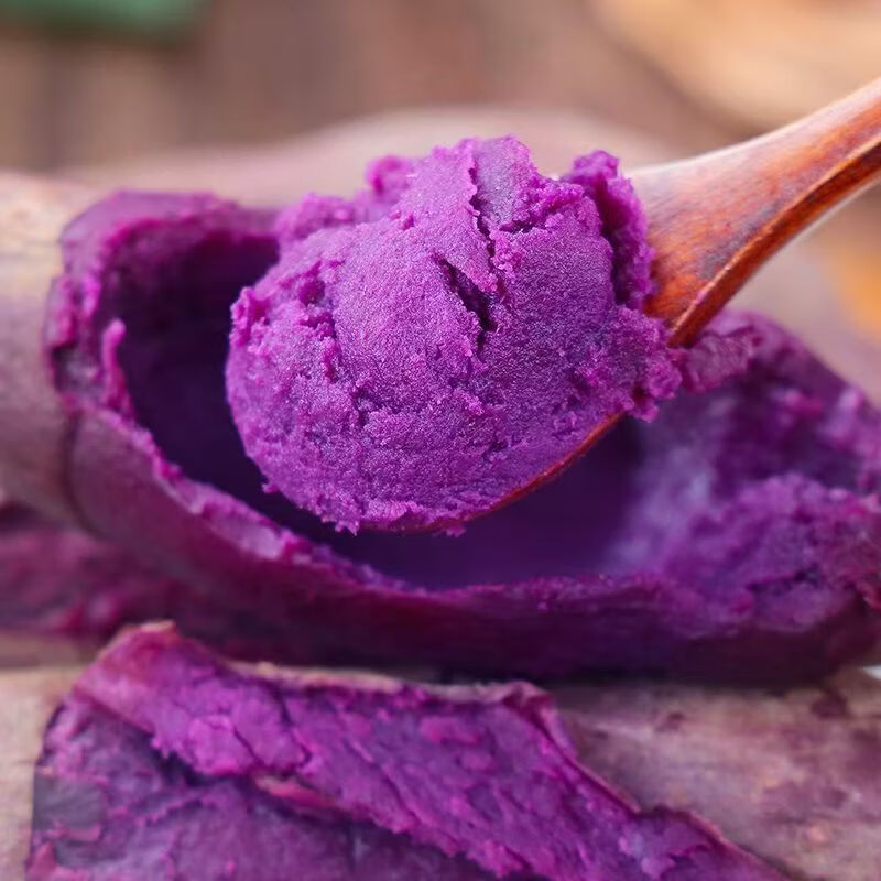 湛江现挖海山香薯新鲜蜜薯低脂粗粮小紫薯沙地紫薯新鲜软糯紫心薯 【粗粮代餐】湛江小紫薯  净重4.5斤