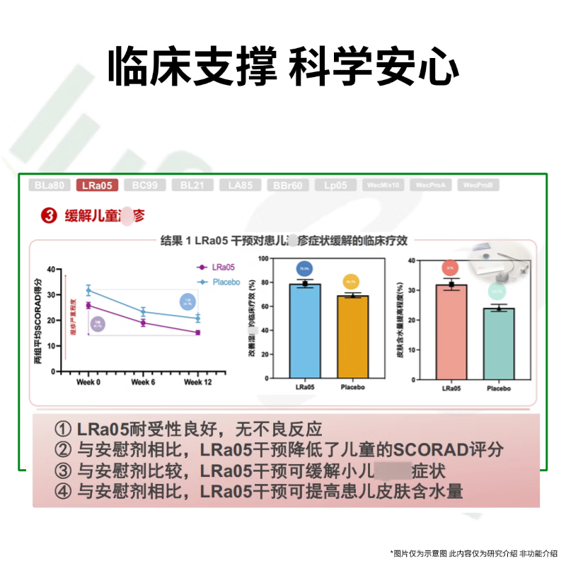 LUFUPURE【旗舰店】买四减一 爱敏宝即食乳酸菌后生元灭活型灭活款