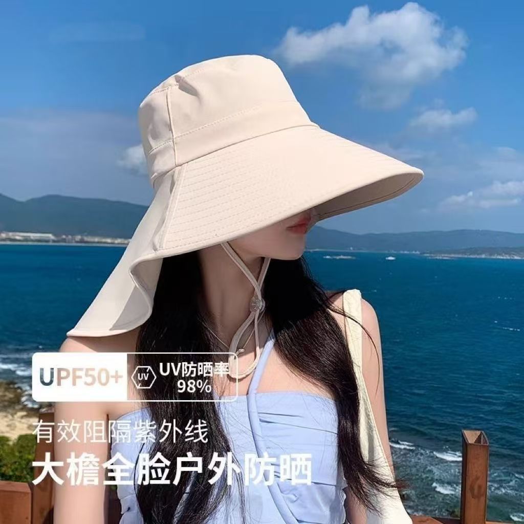 小红书同款新款AA 蝴蝶结款大檐帽-粉色 2026夏季遮阳帽 京东折扣/优惠券