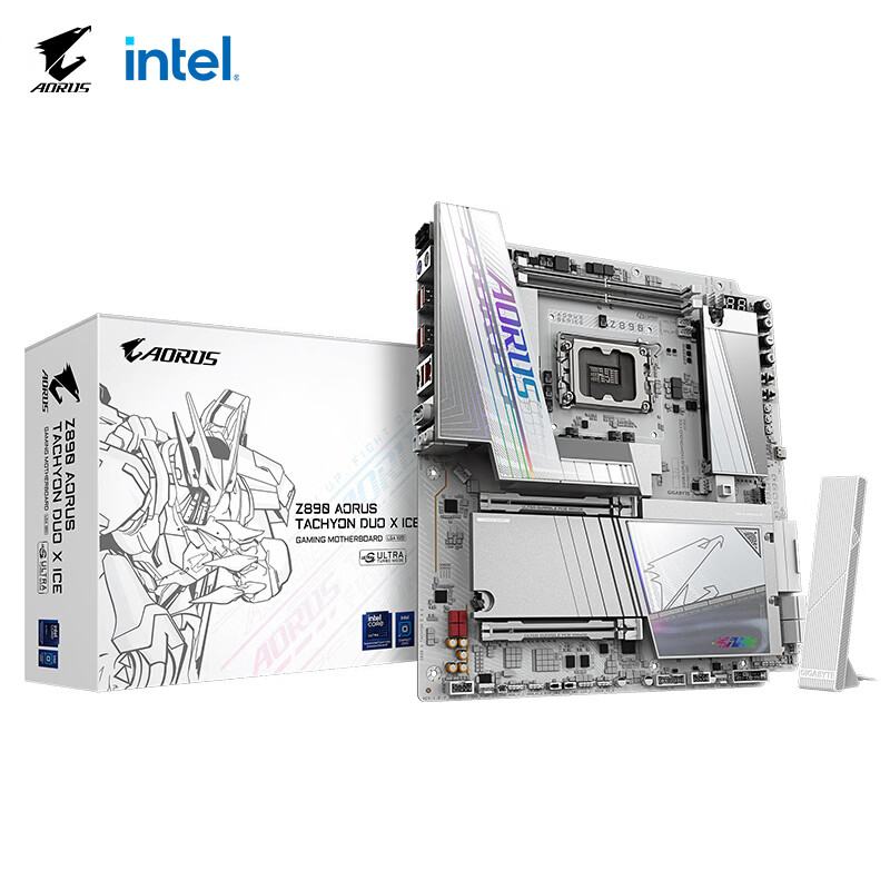 技嘉 钛冰雕Z890 AORUS TACHYON DUO X ICE DX WIFI7 DDR5 图 6