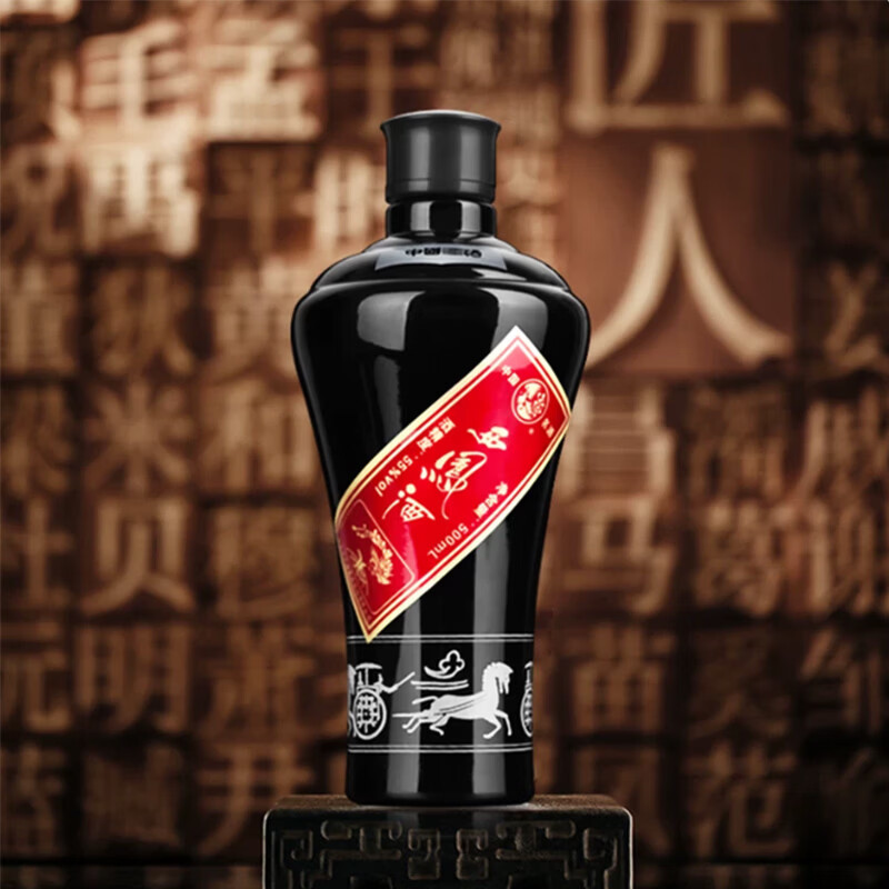 西凤酒55度经典防伪墨瓶纯凤香型西风白酒高度白酒过端午节送礼盒装 55度 500mL 6瓶 经典纯凤香防伪墨瓶