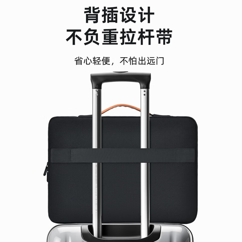 路曼顿华为MateBook 14 2026电脑包Pro/GT14鸿蒙版笔记本内胆包D16气囊保护套配件收纳包男女防水布艺包 灰色 14.2英寸华为GT14-2026/25/24款