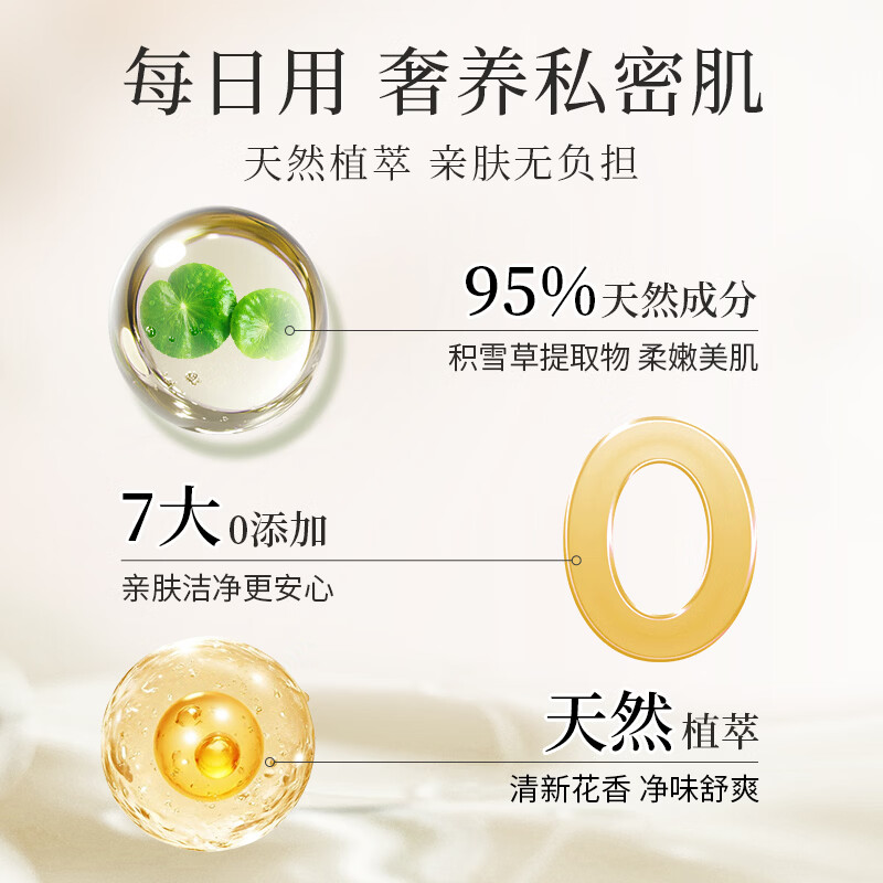 毓婷私处私护洗液雪莲花乳酸植萃舒缓护私处护理液私密处洗液护理液 2瓶【清洁舒缓】积雪草乳酸250ml