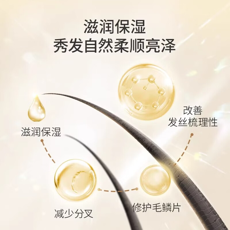 蜂花(BEE&FLOWER)小麦蛋白护发素改善毛躁干枯控油修复受损柔顺营养男女通用 小麦蛋白300ml*3瓶