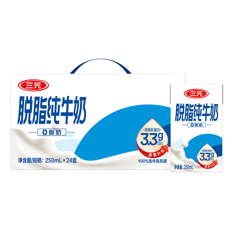 ��Ԫ ��Ʒ��֬ ����ש ��ţ�� 24�� 250ml 39.56Ԫ