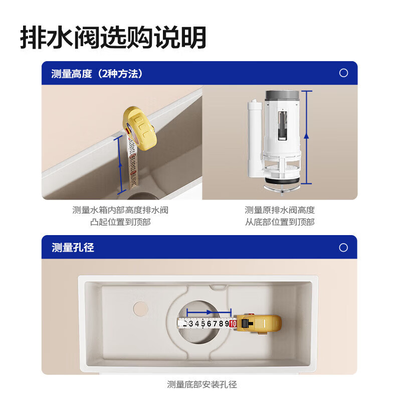 CLCEY马桶水箱配件进水阀排水阀上水抽水座便器厕所冲水箱老式通用 【1 【1】马桶进水阀
