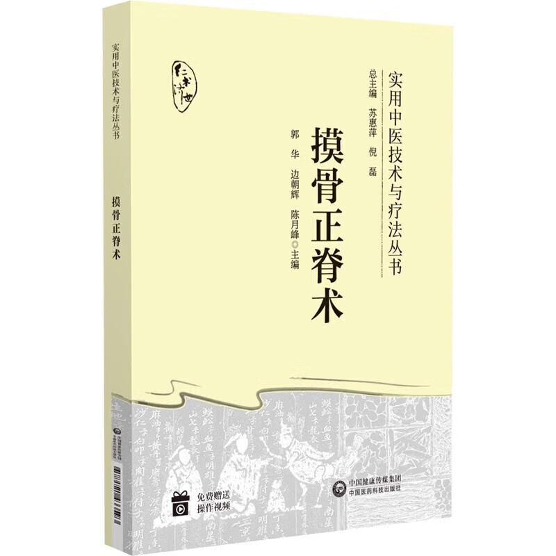 摸骨正脊术 实用中医技术与疗法丛书 中医正骨正脊技术指导书肌骨疾病诊断复位手法应用摸骨诊察手法正脊复位治疗脱臼跌打损伤脊柱病变帕金森综合征腰症疗法整脊正骨中医外治无痛疗法 中国医药科技出版社