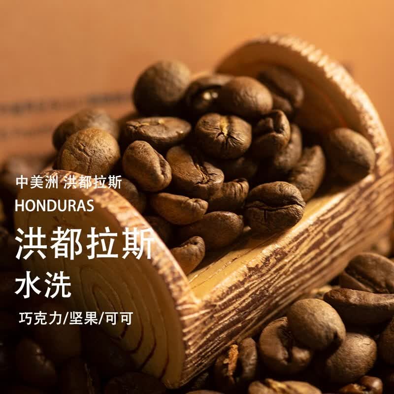洪都拉斯卡杜拉 阿拉比卡坚果可可手冲美式SOE中度烘焙咖啡豆 100g 水洗-中度烘焙