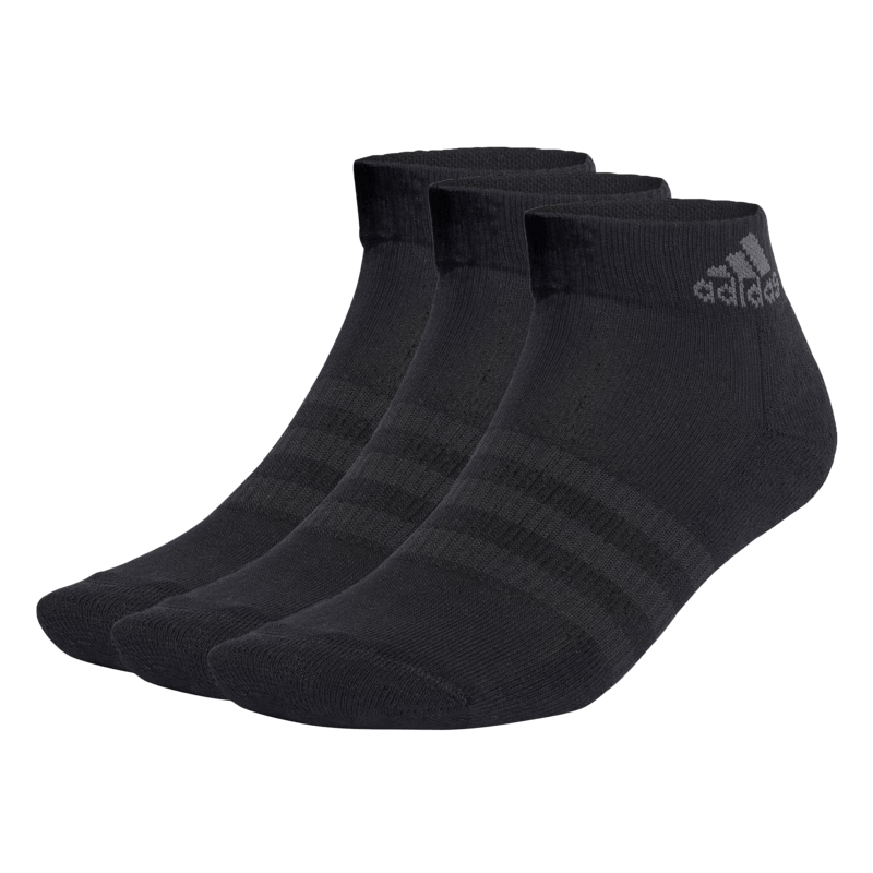 adidas三双装舒适短筒袜子男女阿迪达斯官方