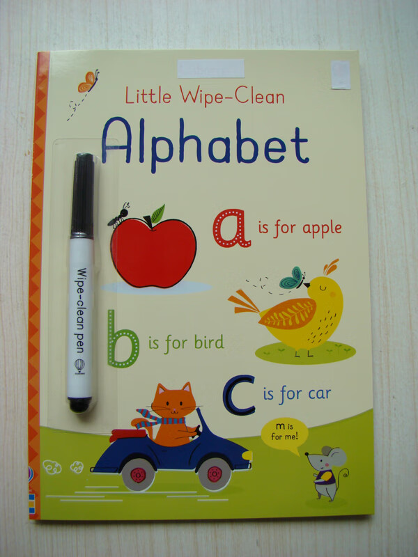 wipe clean可擦写幼儿童描红练习