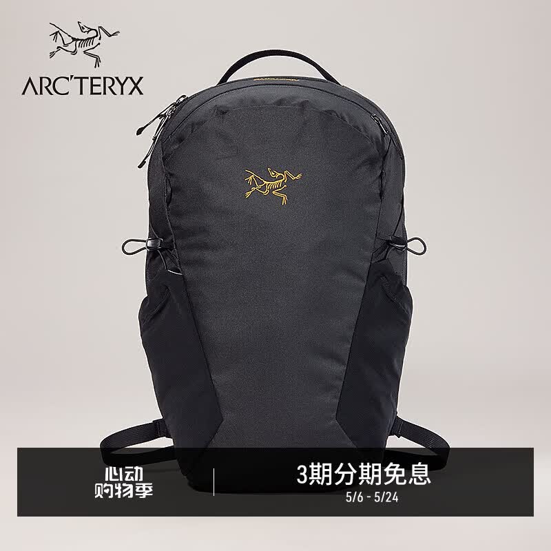 ARC'TERYX始祖鸟 MANTIS 16 BACKPACK 男女同款 背包 BLACK/黑色 均码