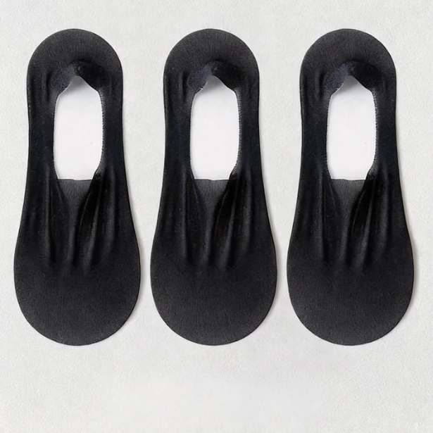 船袜超薄夏季棉底浅口隐形袜子女士硅胶防滑不掉跟夏天薄款袜纯色 随机颜色【4双】超薄无痕 均码