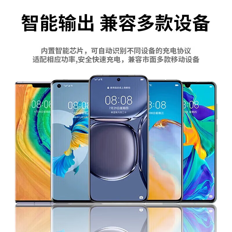 适用华为充电器超级快充原装type-c快充荣耀安卓充电线头手机充电器套装 【套装】超级快充头+1米线