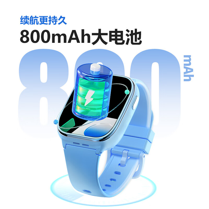 守护宝2026新款华为机适用智能儿童电话手表小学3-6-12-18岁初高中生可插卡无游戏全网通定位长续航男女 黑色【多重定位+高清视频+深度防水】