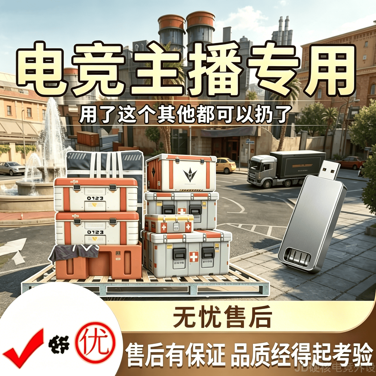 【稳定】三角洲行动PC端游物理宏U盘外设压枪稳定ai吸附板载免驱主播护航同款不封号鼠标硬件神器 套餐二：压+ai吸附