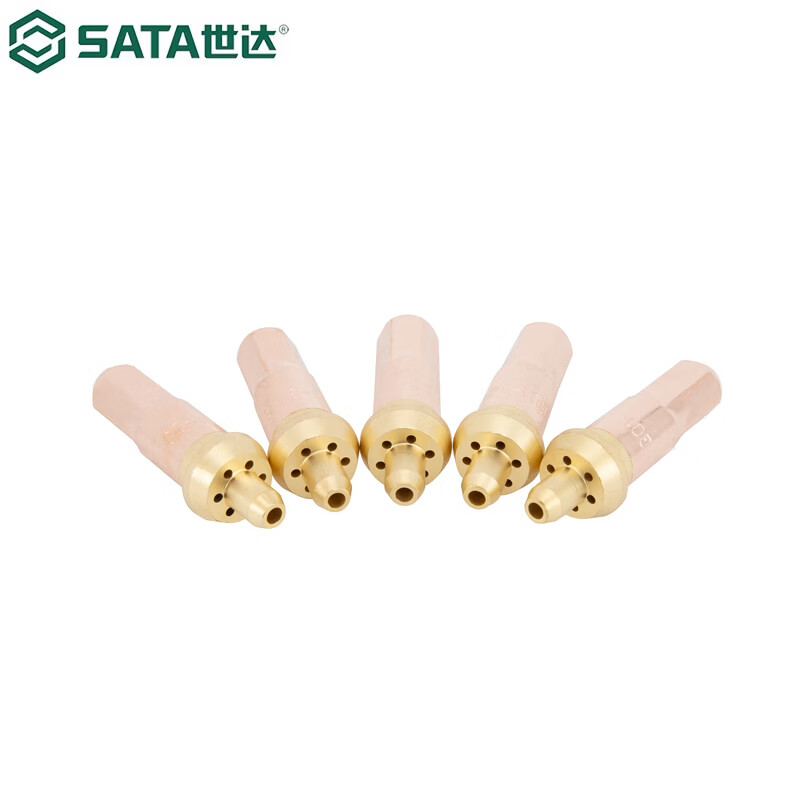 世达（SATA）5件套乙炔/丙烷割嘴30型100型射吸式割炬割嘴多规格 31311 乙炔割嘴30型1#