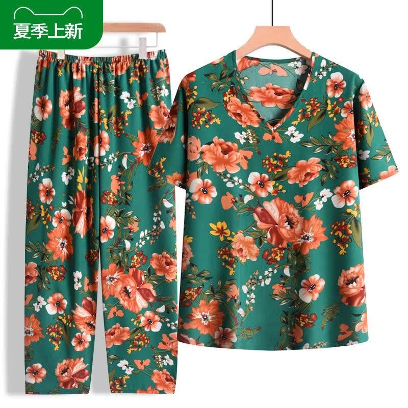 �ļ��޳�˯��Ů���䳤������������������װ�����޼Ҿӷ�������װ ��ɫһ(V01) XL ����80-110������ 59.8Ԫ