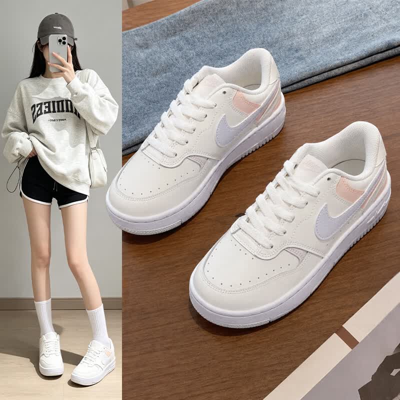 耐克（NIKE）女鞋 2026新款夏季运动鞋GAMMA FORCE潮流时尚低帮板鞋耐磨休闲鞋 奶白浅粉 36 225