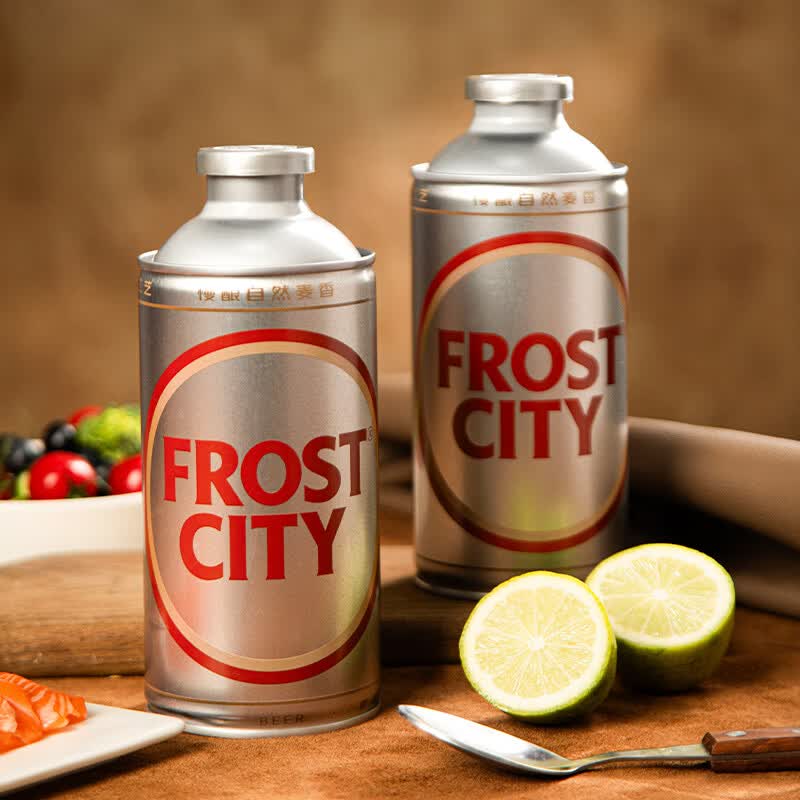 霜城传统精酿拉格工艺啤酒750ml原麦汁11°P 酒精度4.1度1.5L大容量装 拉格 750mL 6瓶 整箱装