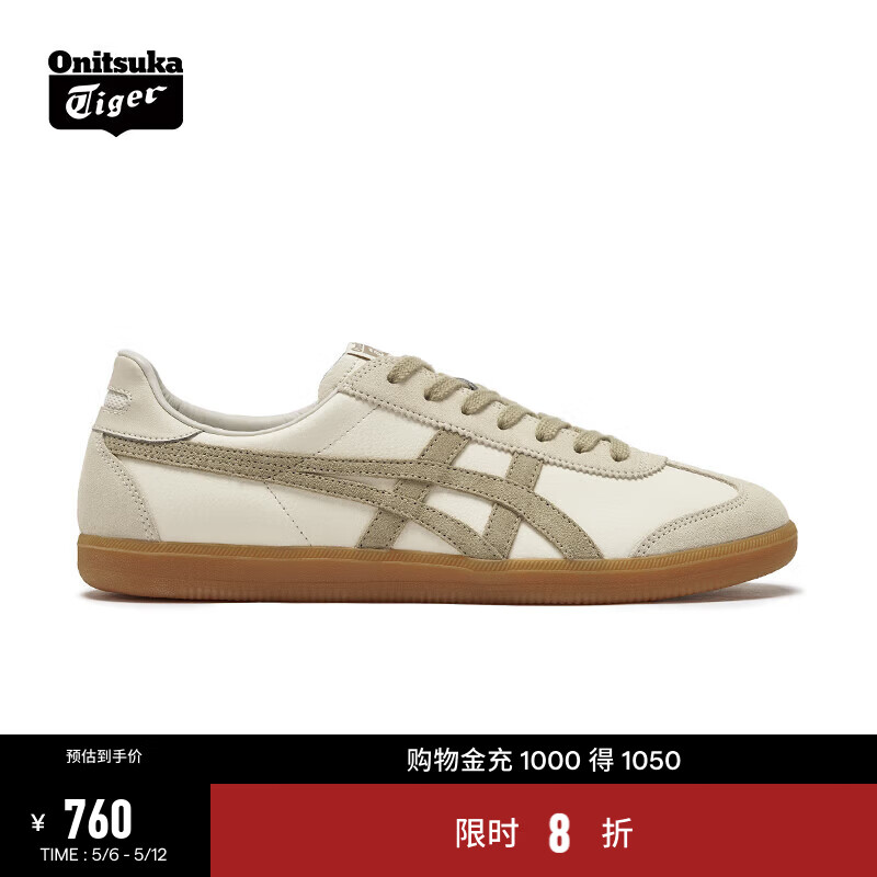 Onitsuka Tiger��V�����ŵ�ѵЬŮ �˶�����Ьʱ����ŮЬ TOKUTEN 1183C086-100 ��ɫ/ɳɫ 40 700Ԫ