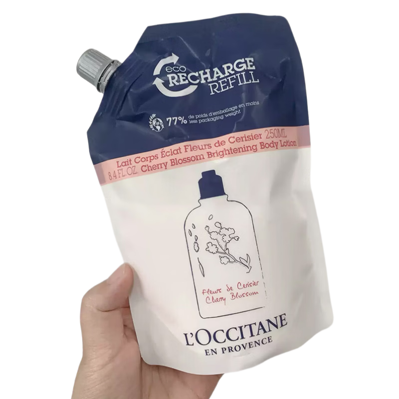 【准新品】L'OCCITANE欧舒丹甜蜜樱花身体乳250ml保湿滋润肤乳替换装【临期清仓】
