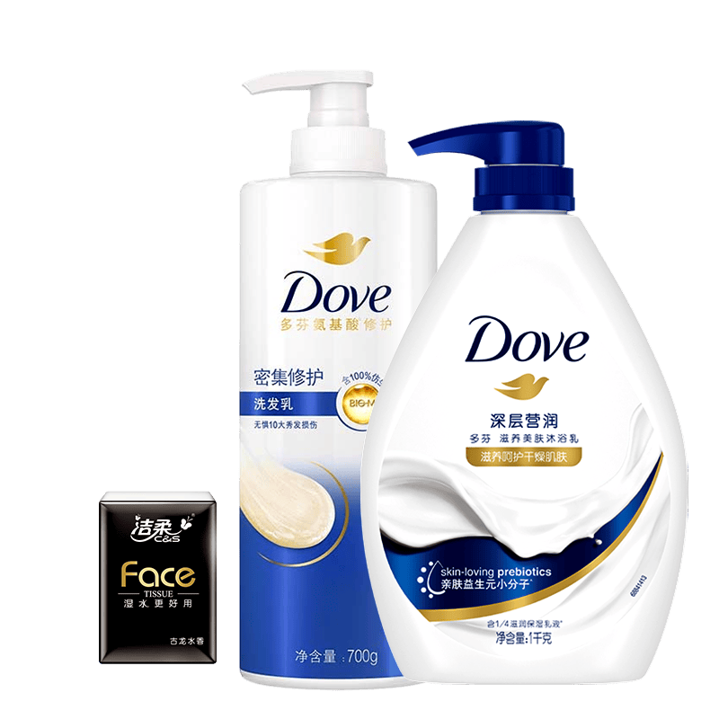 ��� ϴ����700g+��ԡ¶1kg �ܼ��޻�ϴ����װ ������ֽ1�� 48.42Ԫ