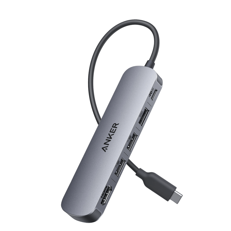 ANKER���� Type-C 5��1��չ�� PD100W��� HDMIͶ�� USB3.0 99Ԫ