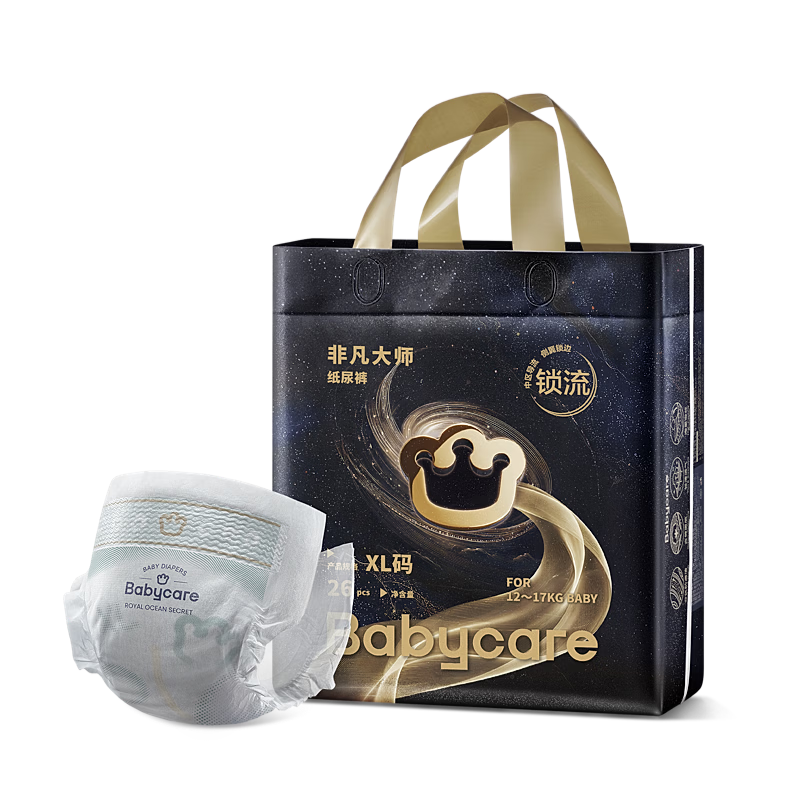 babycare �Ƿ���ʦֽ��� XL26 12-17kg ����͸�� 68.89Ԫ