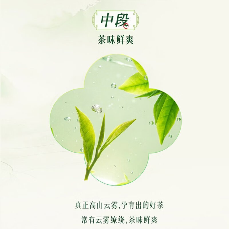 统一 无糖春拂绿茶0糖0脂100%真茶萃取原味茶饮料500ml*15瓶