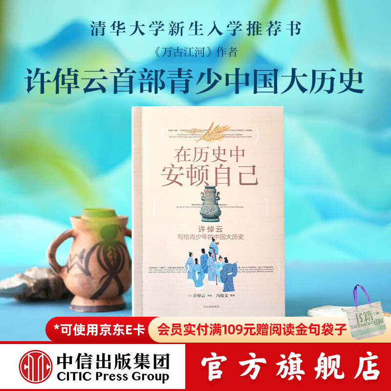 中信出版在历史中安顿自己 许倬云写给青少年的中国大历史【12岁+】许倬云 等著 中信出版社正版图书 在历史中安顿自己 许倬云写给青少年的中国大历史