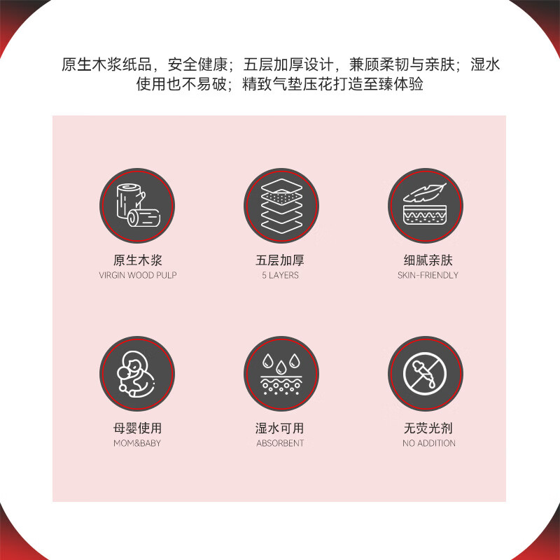 桔子姑娘【甄选】悬挂抽纸挂式纸巾1300张加厚壁挂式可擦手卫生纸 1300张*2提