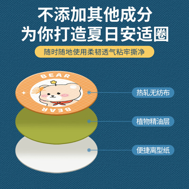 同仁堂（TRT）南京同仁堂夏日户外叮叮不怕驱祛外出常备蚊虫叮咬 南京同仁堂艾草叮叮植物精油贴 优惠6盒装