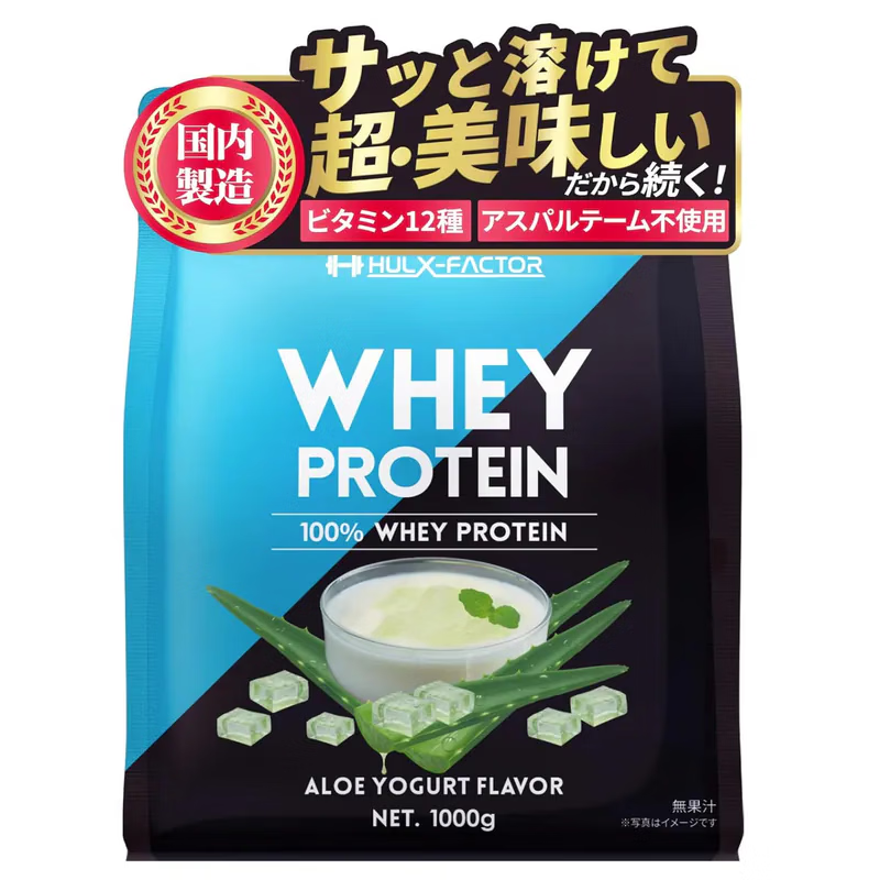 HULX-FACTOR【优质碳水】乳酪味乳清蛋白粉1kg 健身增肌 高蛋白 100%乳清蛋白
