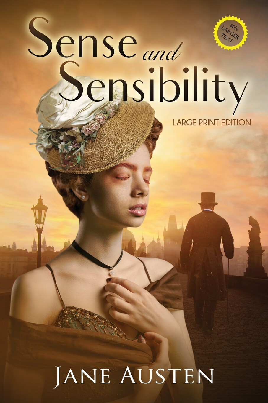 预售 按需印刷 sense and sensibility (annotated, large print)