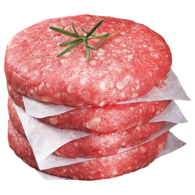 西捷和牛牛肉饼早餐饼儿童成人无添加牛肉汉堡专用减脂低脂生鲜食材 和牛牛肉饼100g*5片共一袋