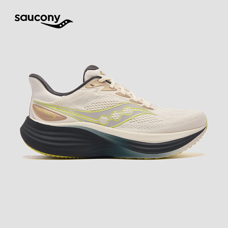 SAUCONY索康尼TRIUMPH24胜利24旗舰级缓震慢跑鞋透气耐磨运动鞋