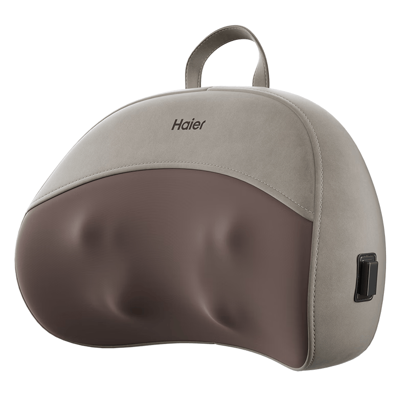 海尔（Haier）颈椎按摩器腰部按摩仪按摩枕头颈部肩颈背部按摩靠垫腿足底全身父亲节礼物送爸爸HHZ-Y602Z-Pro